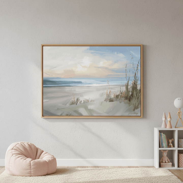 Beach Sunset by Julia Cheney wall - art - picture - poster
