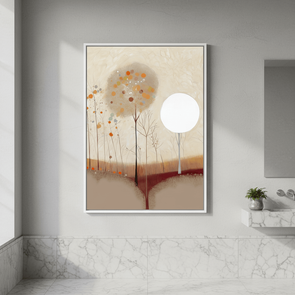 Beautiful Crimson Earth by Bella Eve wall - art - picture - poster