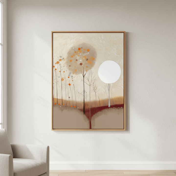 Beautiful Crimson Earth by Bella Eve wall - art - picture - poster