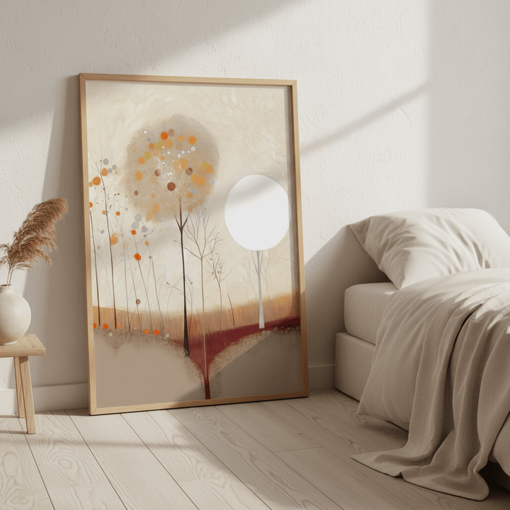 Beautiful Crimson Earth by Bella Eve wall - art - picture - poster