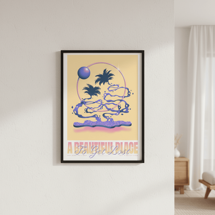Beautiful Place to Get Lost by Itamar Makover wall - art - picture - poster