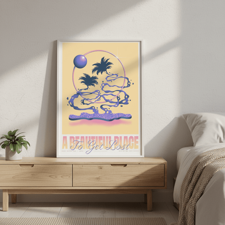 Beautiful Place to Get Lost by Itamar Makover wall - art - picture - poster