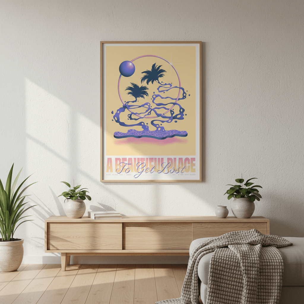 Beautiful Place to Get Lost by Itamar Makover wall - art - picture - poster