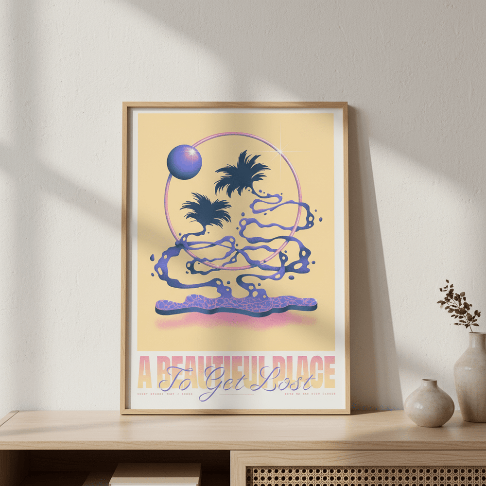 Beautiful Place to Get Lost by Itamar Makover wall - art - picture - poster