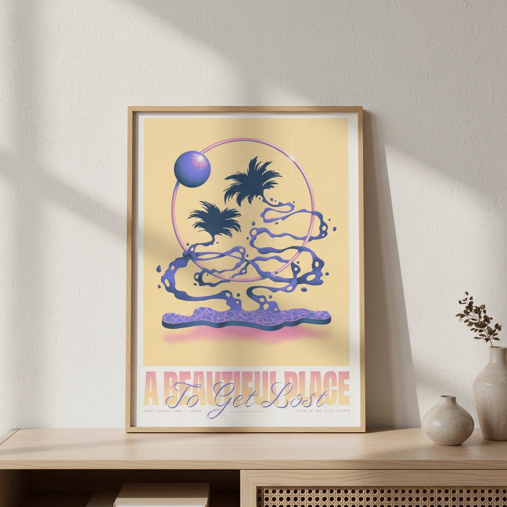 Beautiful Place to Get Lost by Itamar Makover wall - art - picture - poster