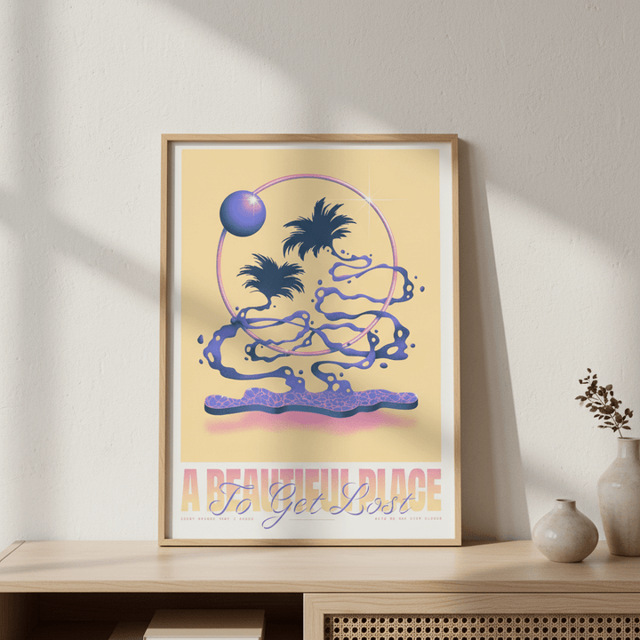Beautiful Place to Get Lost by Itamar Makover wall - art - picture - poster