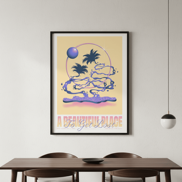 Beautiful Place to Get Lost by Itamar Makover wall - art - picture - poster