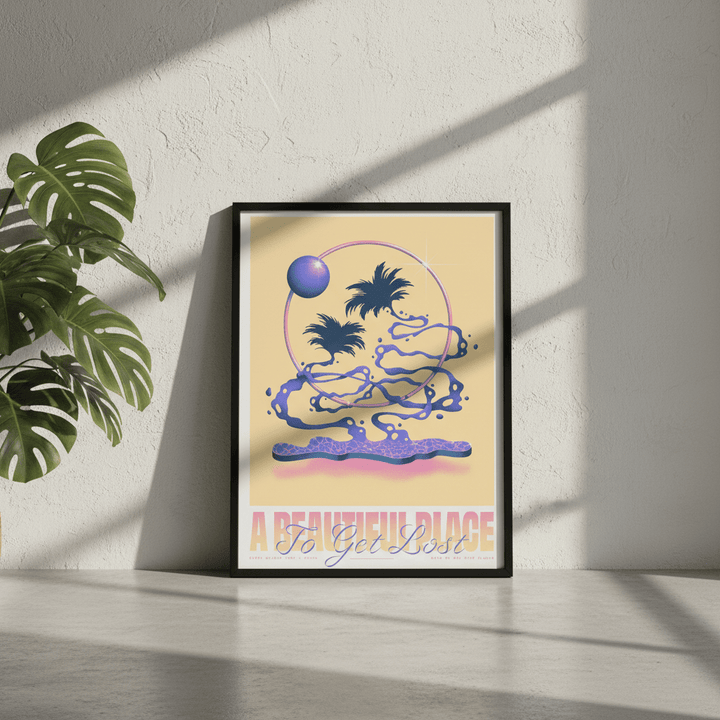 Beautiful Place to Get Lost by Itamar Makover wall - art - picture - poster