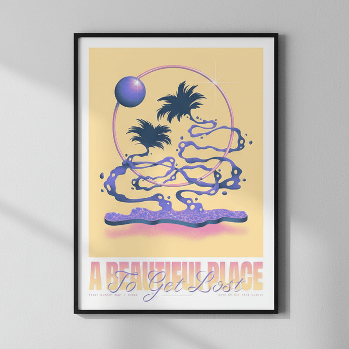 Beautiful Place to Get Lost by Itamar Makover wall - art - picture - poster