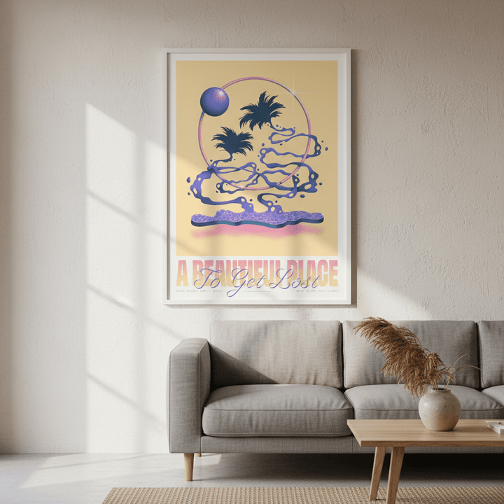 Beautiful Place to Get Lost by Itamar Makover wall - art - picture - poster