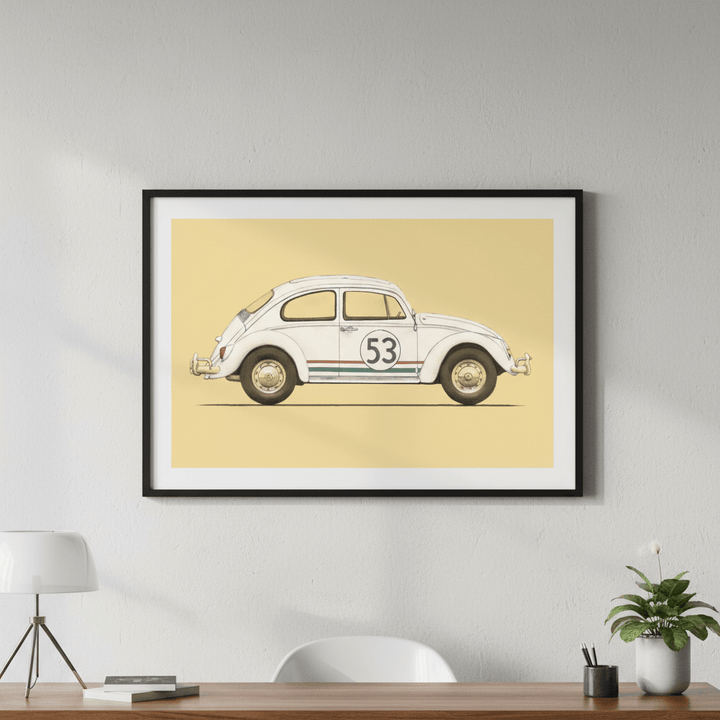 Beetle by Florent Bodart wall - art - picture - poster