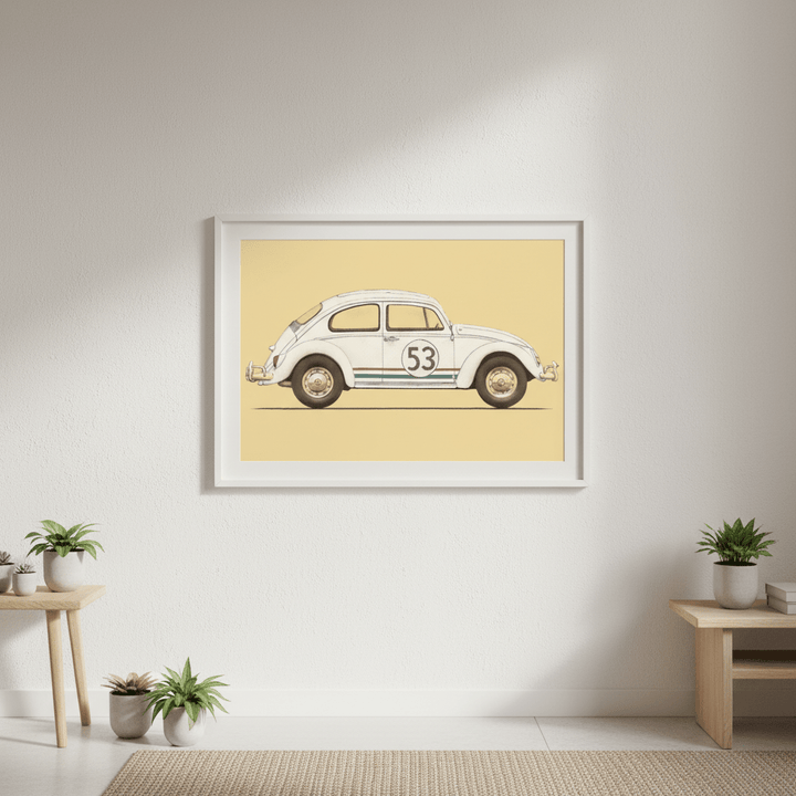Beetle by Florent Bodart wall - art - picture - poster