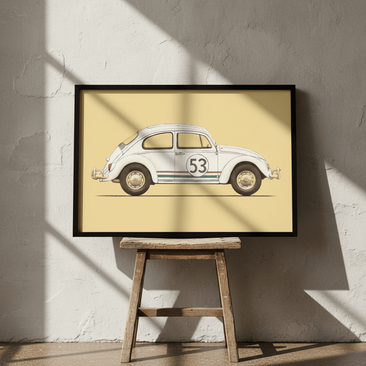 Beetle by Florent Bodart wall - art - picture - poster