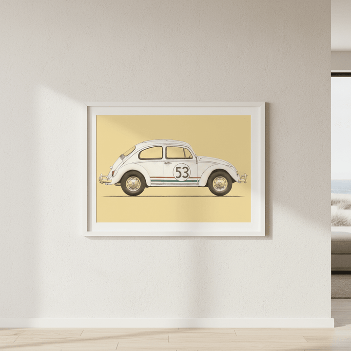 Beetle by Florent Bodart wall - art - picture - poster