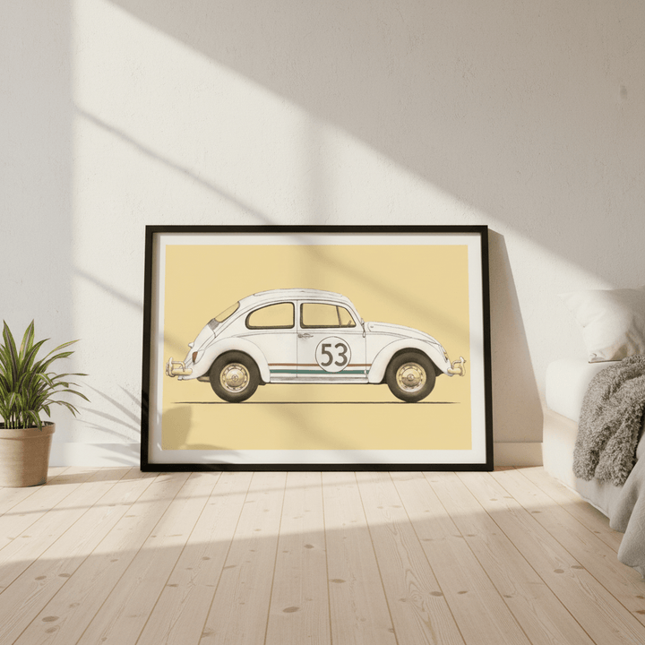 Beetle by Florent Bodart wall - art - picture - poster