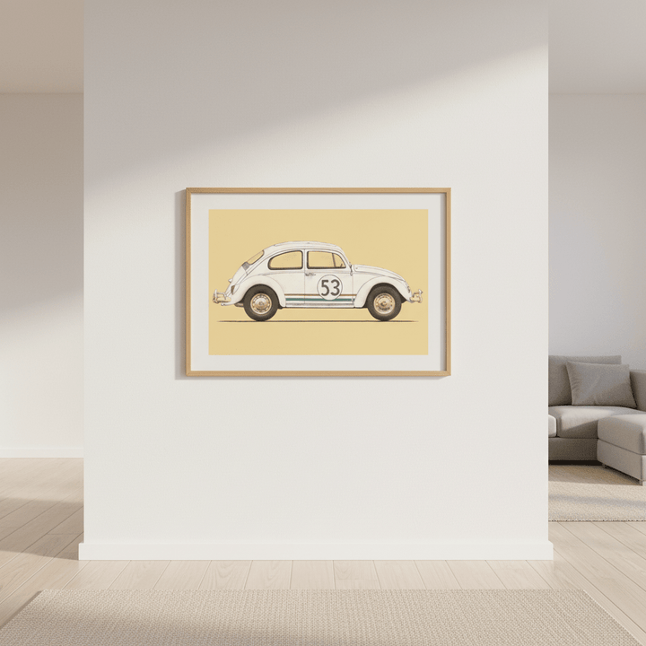 Beetle by Florent Bodart wall - art - picture - poster