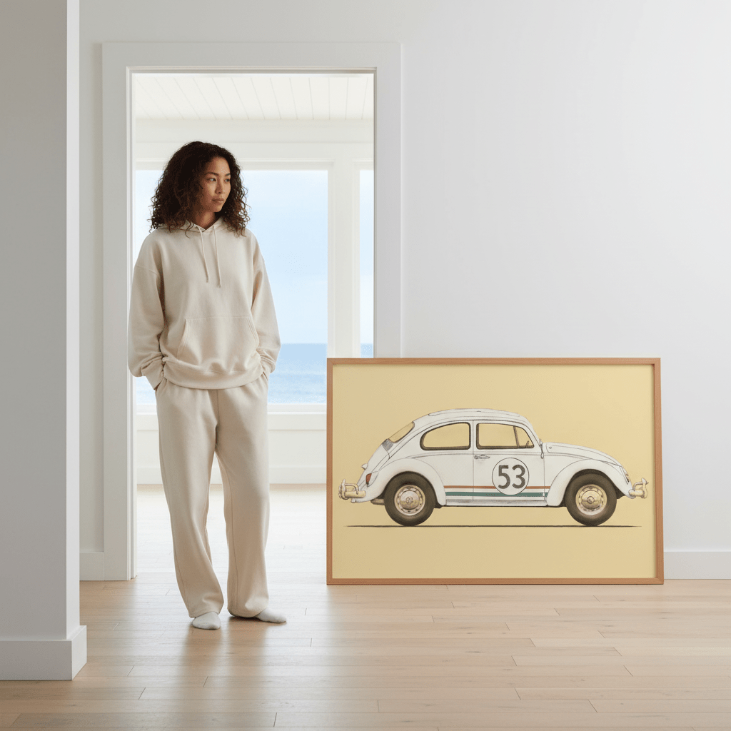 Beetle by Florent Bodart wall - art - picture - poster