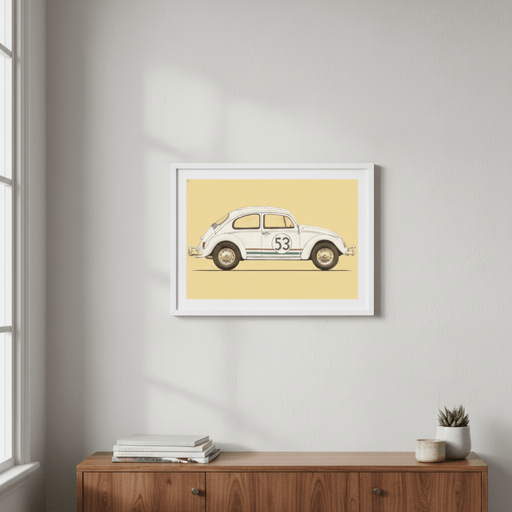 Beetle by Florent Bodart wall - art - picture - poster
