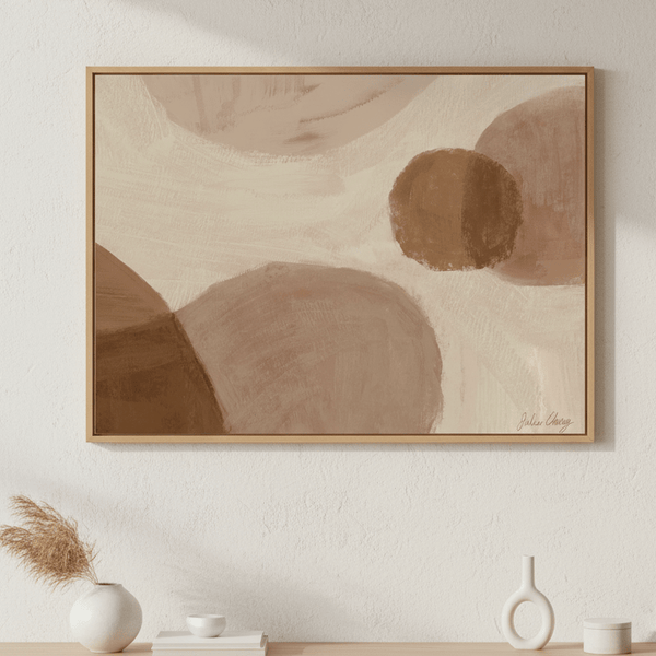 Beige and Taupe by Julia Cheney