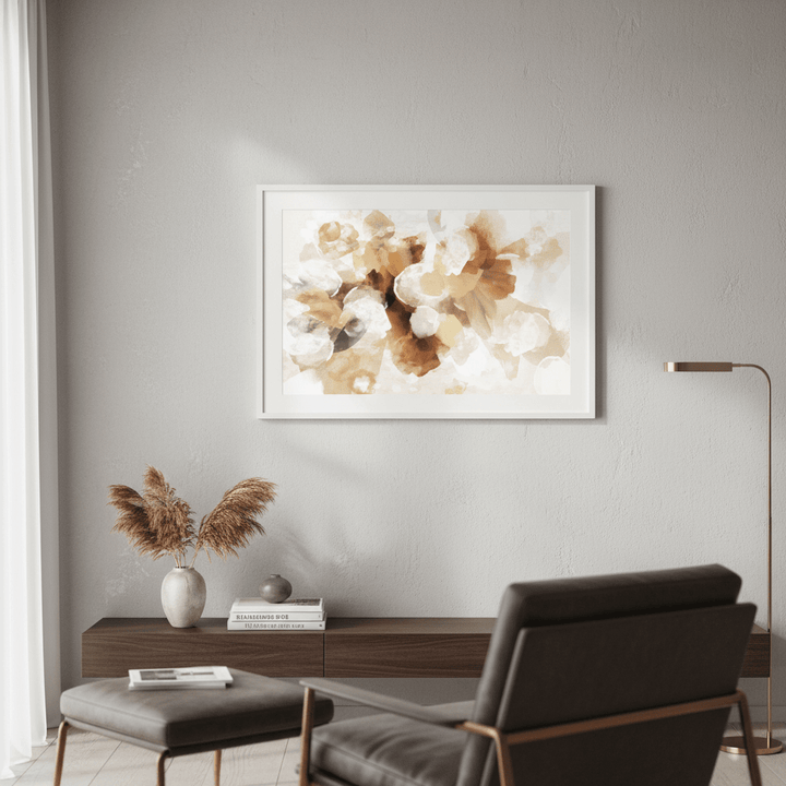 Beige Bouquet by Deer Muskeeter wall - art - picture - poster