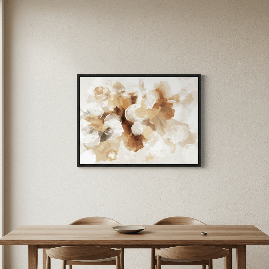 Beige Bouquet by Deer Muskeeter wall - art - picture - poster