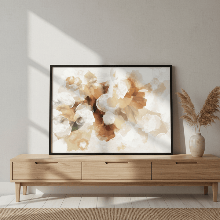 Beige Bouquet by Deer Muskeeter wall - art - picture - poster