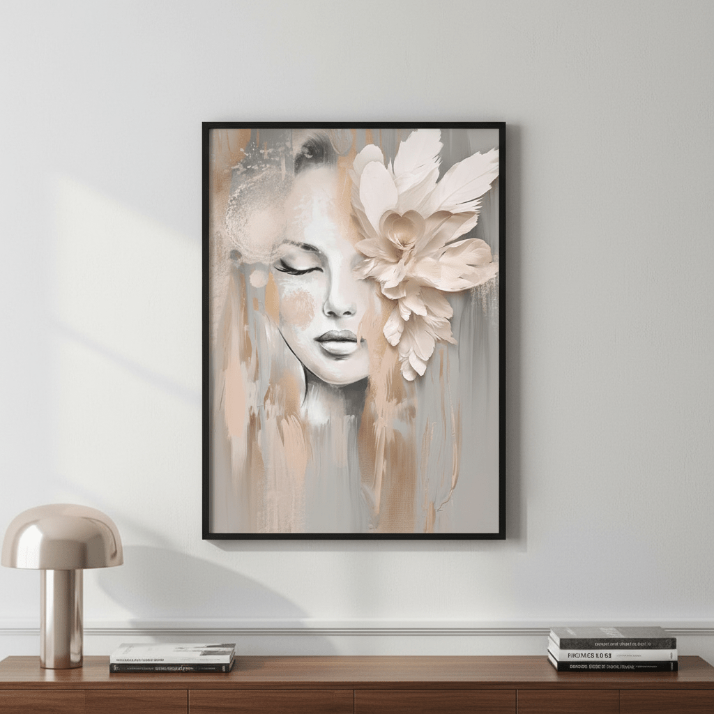 Beige Petal by Bella Eve wall - art - picture - poster