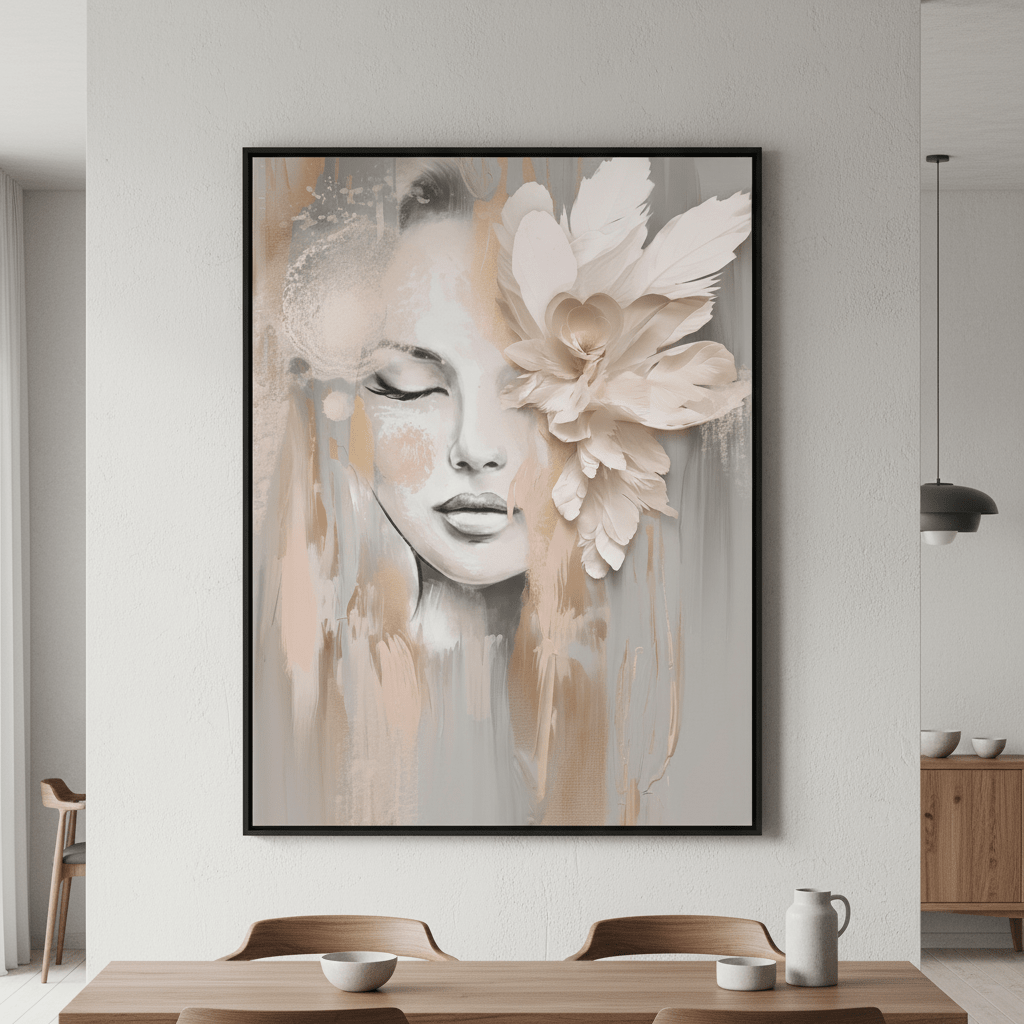 Beige Petal by Bella Eve wall - art - picture - poster