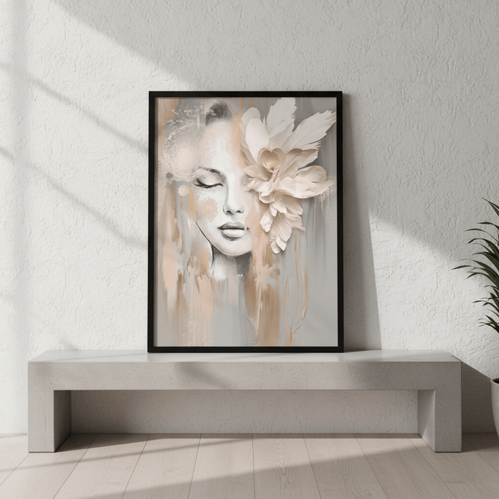 Beige Petal by Bella Eve wall - art - picture - poster