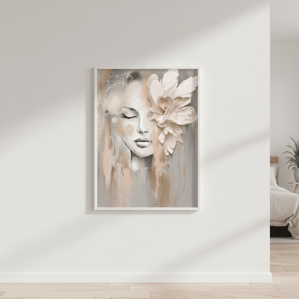 Beige Petal by Bella Eve wall - art - picture - poster