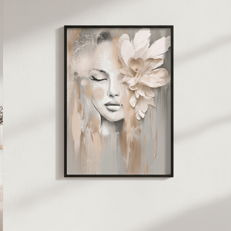 Beige Petal by Bella Eve wall - art - picture - poster