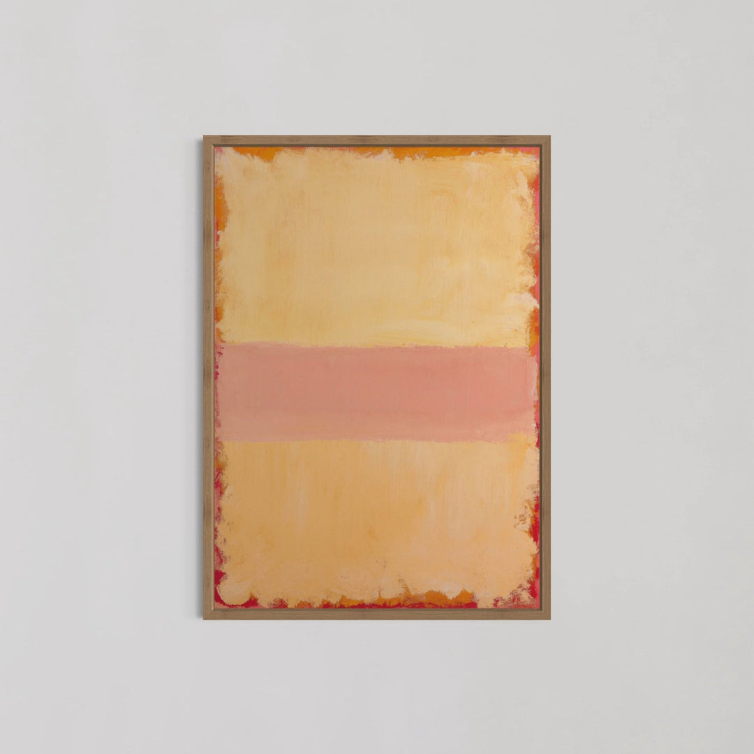 Beige, Pink, Blush Poster No. 21 Wall Art By Mark Rothko - Style My Wall