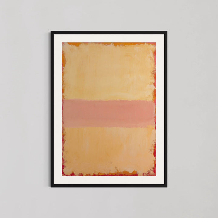 Beige, Pink, Blush Poster No. 21 Wall Art By Mark Rothko - Style My Wall