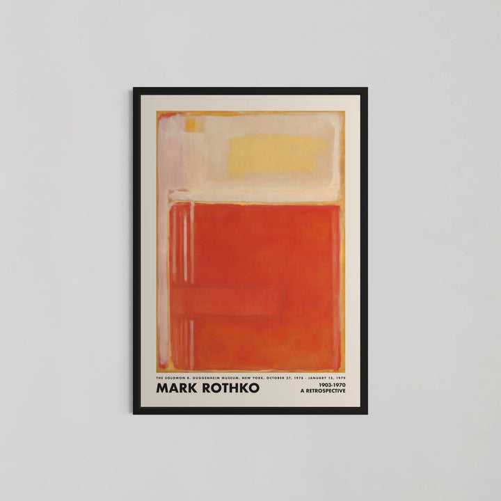 Beige, Red No. 10 II Wall Art by Mark Rothko - Style My Wall