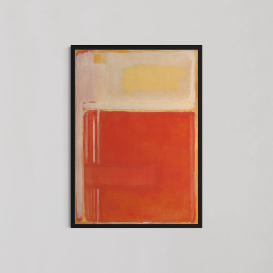 Beige, Red No. 10 Wall Art by Mark Rothko - Style My Wall
