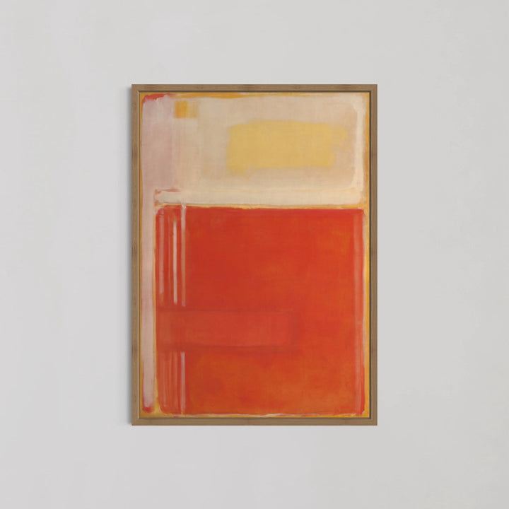 Beige, Red No. 10 Wall Art by Mark Rothko - Style My Wall