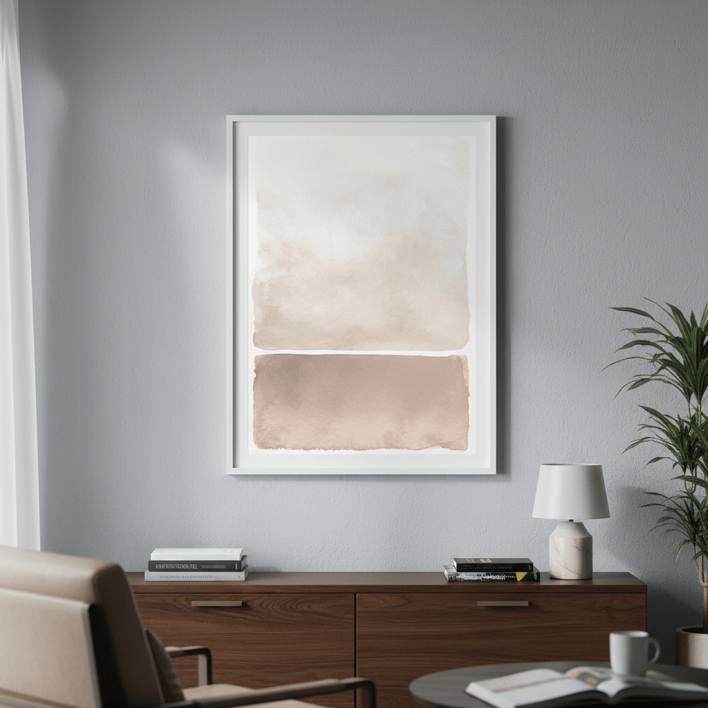 Beige Rothko by Deer Muskeeter wall - art - picture - poster