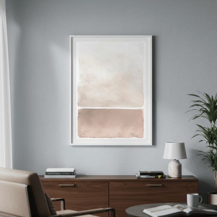 Beige Rothko by Deer Muskeeter wall - art - picture - poster