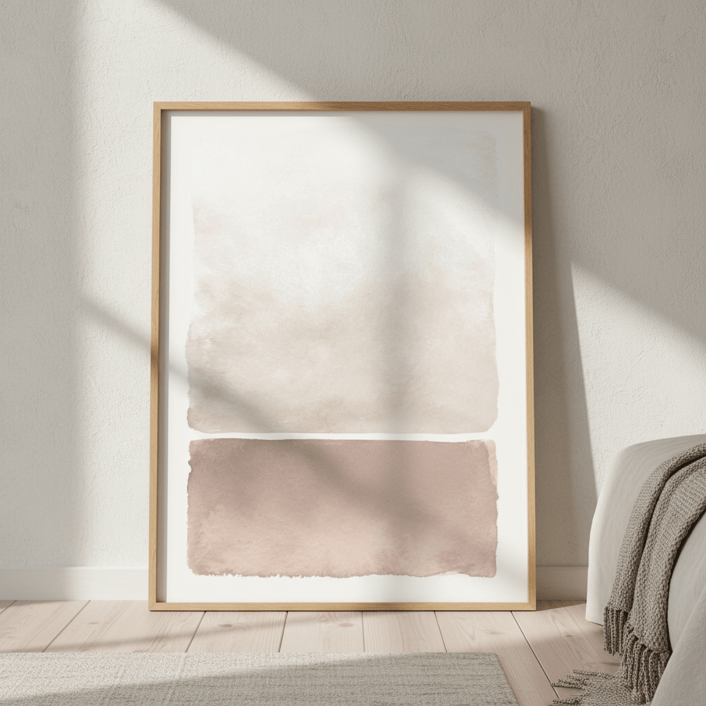 Beige Rothko by Deer Muskeeter wall - art - picture - poster