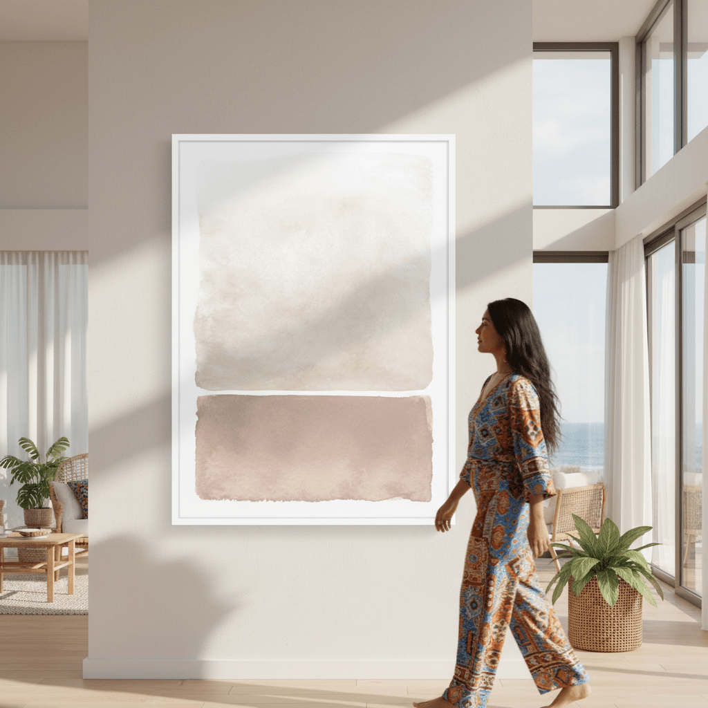 Beige Rothko by Deer Muskeeter wall - art - picture - poster