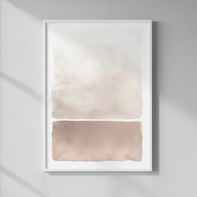 Beige Rothko by Deer Muskeeter wall - art - picture - poster