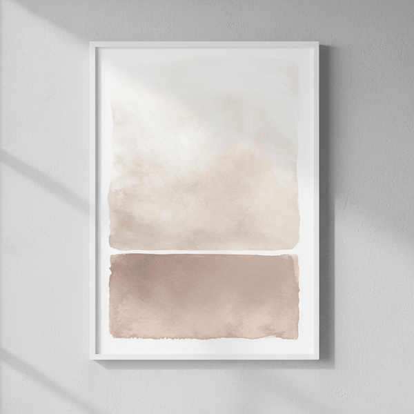 Beige Rothko by Dear Muskeeter | Art & Canvas Print