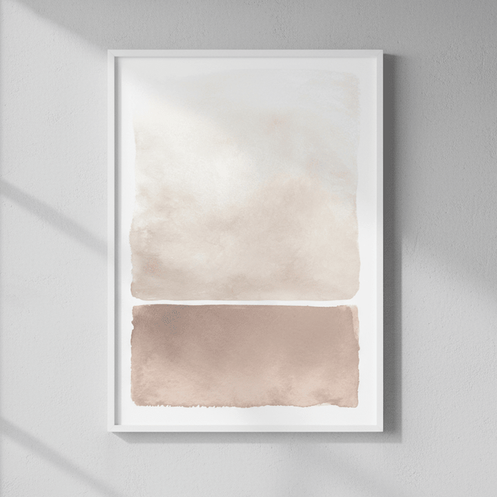 Beige Rothko by Deer Muskeeter wall - art - picture - poster