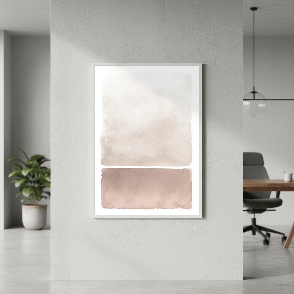Beige Rothko by Deer Muskeeter wall - art - picture - poster
