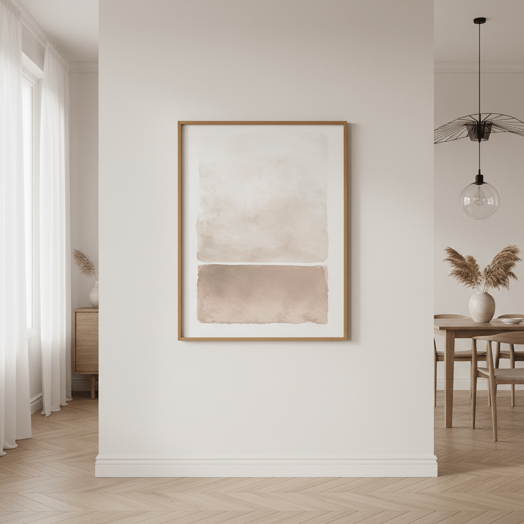 Beige Rothko by Deer Muskeeter wall - art - picture - poster