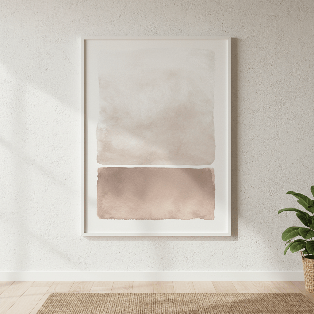 Beige Rothko by Deer Muskeeter wall - art - picture - poster