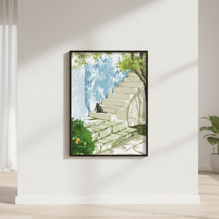 Being a Person is Getting too Complicated, I'd Rather be a Cat by 83 Oranges wall - art - picture - poster