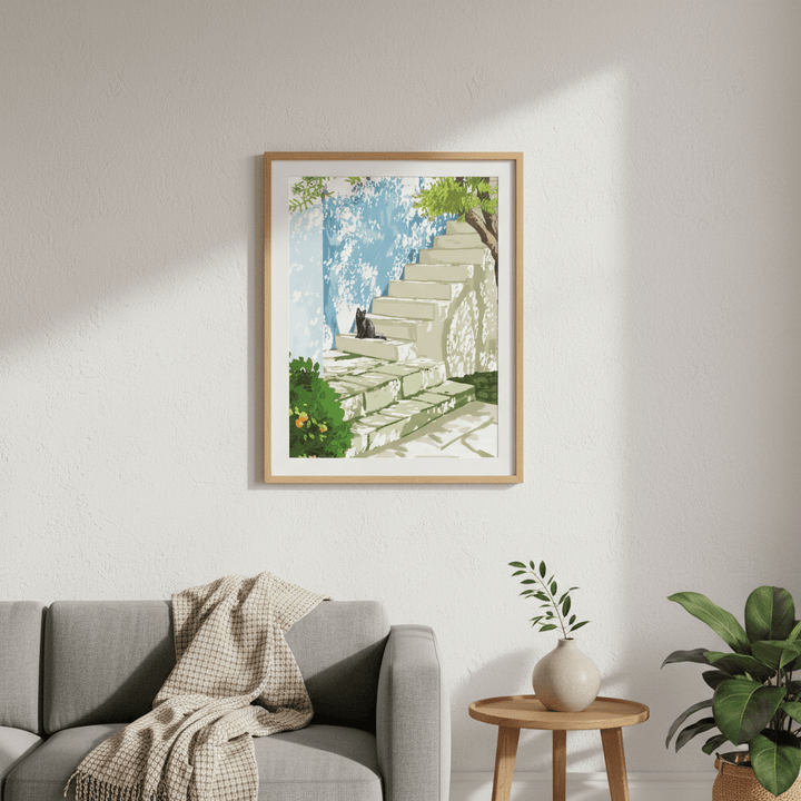 Being a Person is Getting too Complicated, I'd Rather be a Cat by 83 Oranges wall - art - picture - poster