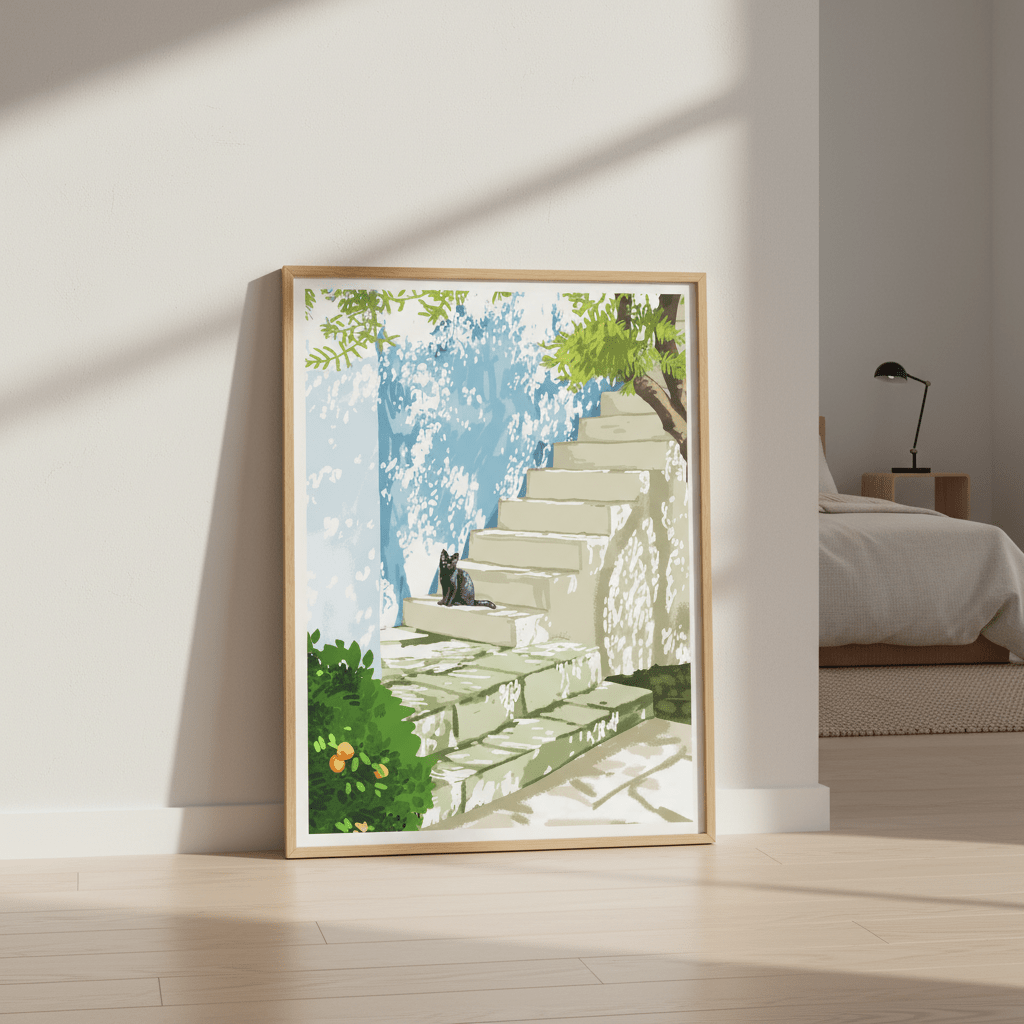 Being a Person is Getting too Complicated, I'd Rather be a Cat by 83 Oranges wall - art - picture - poster
