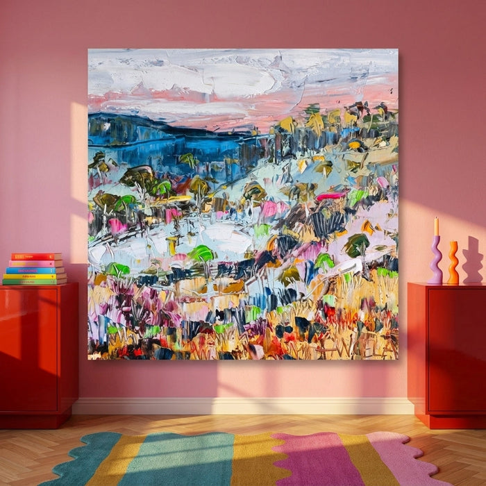 Belonging By Angela Hawkey | Canvas Square Print